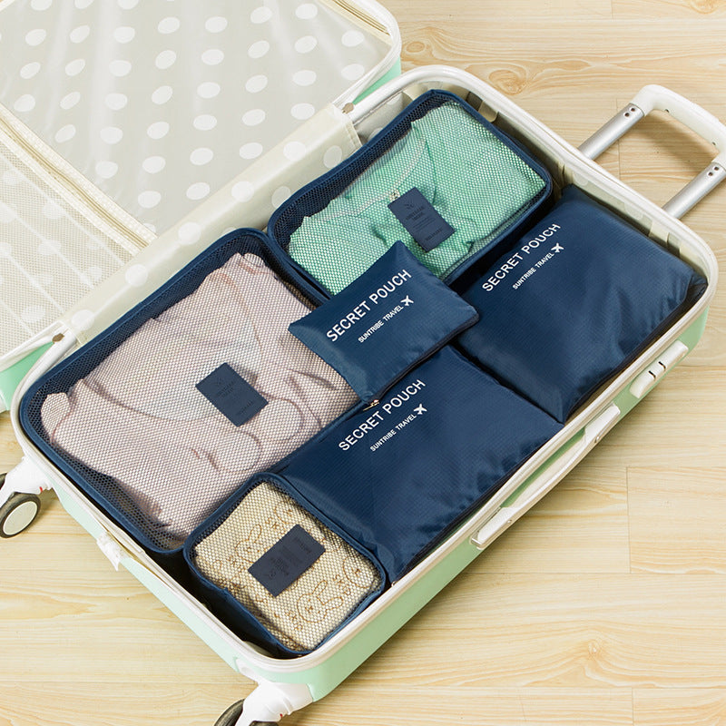 8 piece Packing Cube Set Lightweight Travel Luggage Organizer